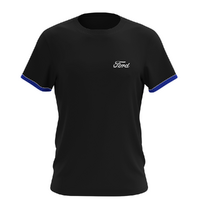 Ford Mens Blue and Black T-Shirt