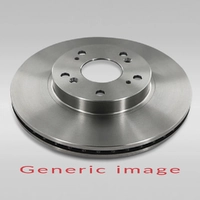 Omnicraft Rear Disc Brake Rotor DBA2453 QBRR755