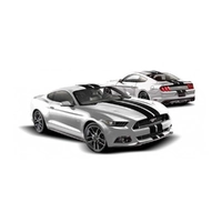 Genuine Ford Top Stripe Kit Dual Stripe Matte Black Mustang FM VFR3Z6320000J