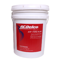 ACDelco Dexron III Automatic Transmission Fluid 20 Litres 12378330