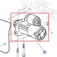 Genuine Holden Starter Motor VE Commodore 19418859