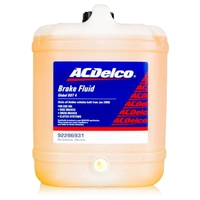 Genuine Holden ACDelco Brake Fluid Dot 4 20 Litres 92286931