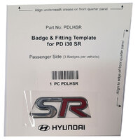 Genuine Hyundai Left Hand Badge Sr Suit P PDLHSR