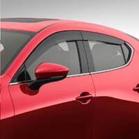 Genuine Mazda Slimline Weathershields - Hatch Mazda3 Set of 4 BEMF-V3-700