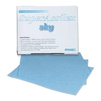 Assilex Super Sheets Sky Blue Grit Finishing Abrasive P600 25 Sheets