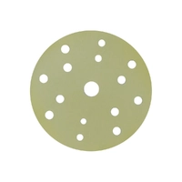 Gelson Yellow-Film Super-Tack Sanding Discs 15 Holes Grit 1500 50 Pack 