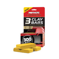 Mothers California Gold Clay Bars 3-Pack