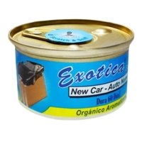 Exotica 76ESC24NCR New Car Scent Organic Air Freshener Can