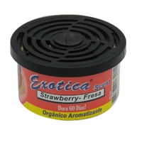 Exotica Scent Strawberry Scent Organic Air Freshener Can