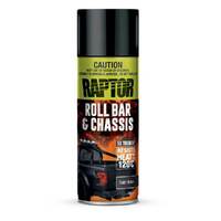 U-Pol RAPTOR High Temp Roll Bar & Chassis Paint Aerosol 295gm Satin Black