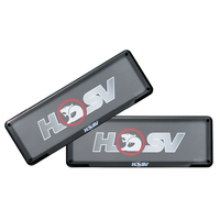 Genuine HSV Licence Plate Covers Standard Size x2 SPZ330018