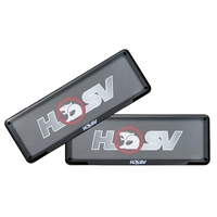 Genuine HSV Licence Plate Covers Standard Size x2 SPZ330018