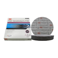 3M 02088 Trizact Hookit Clear Coat Sanding Disc 471LA 150mm/6in. P1500 25 Pack