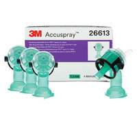 3M 26613 Accuspray Atomizing Head Refill Pack PPS 2.0 Green 1.3mm 4 Pack