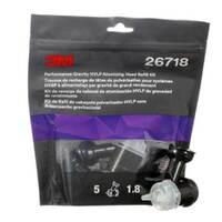 3M 26718 1.8mm HVLP Atomising Head Performance Gravity PPS Series 2.0 5 Pack