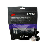 3M 26720 Performance Gravity HVLP Atomizing Head Refill Kit Red 2.0mm 5 Pack