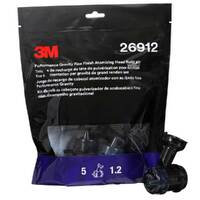 3M 26912 Performance Gravity Fine Finish Atomising Heads 1.2mm 5 Pack