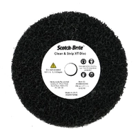 3M 286252 Scotch-Brite Clean And Strip 178 x 20mm Disc Black 