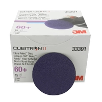 3M 33391 Cubitron II Roloc Fibre Disc P60 75mm 15 Pack