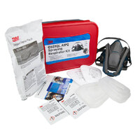 3M 6551QL Spraying Respirator Kit Large