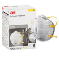 3M 8710 Cupped Particulate Respirator P1 20 Pack
